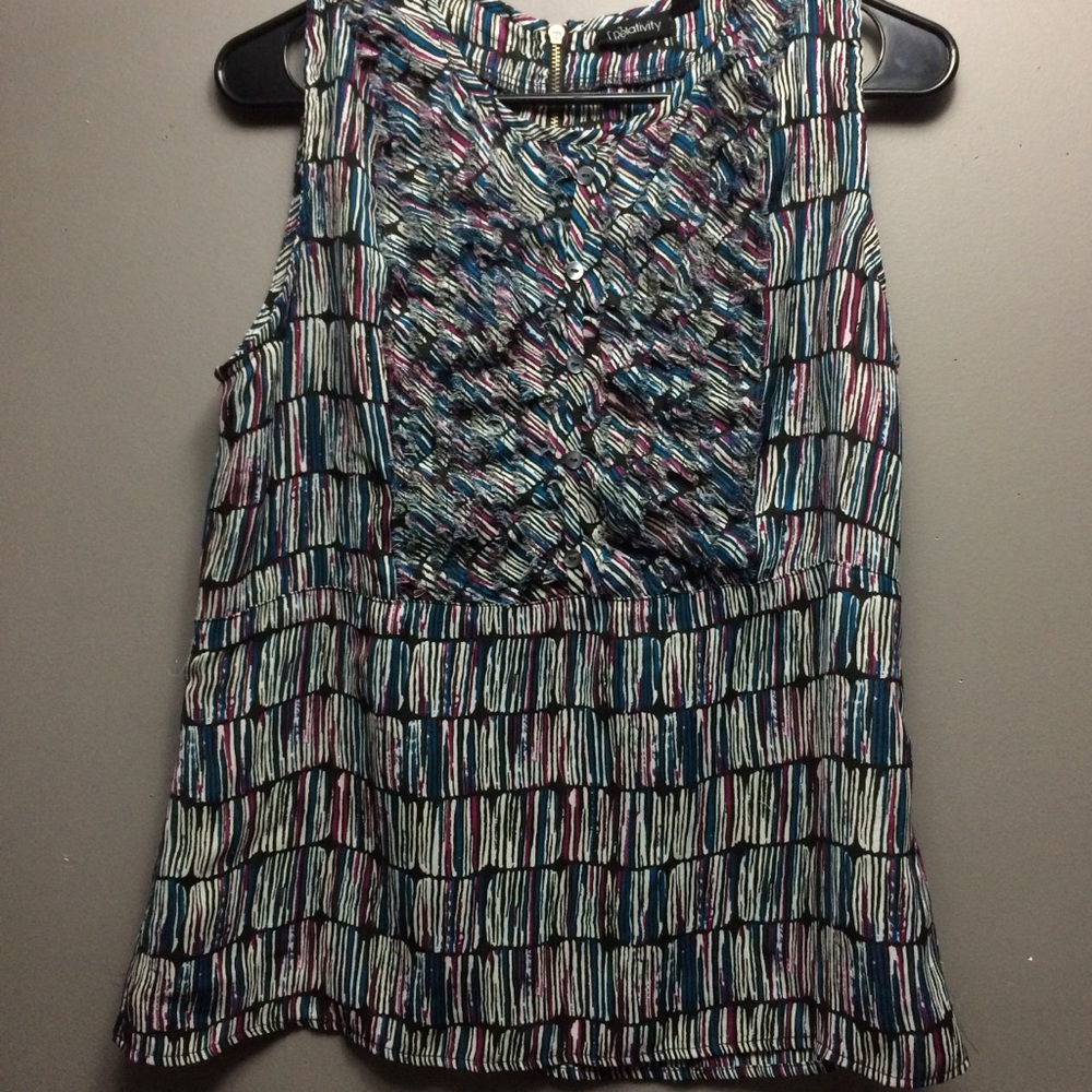 Fun multi color tank